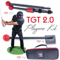 Total Golf Trainer Players Kit | Complete Golf Swing Training System for Hip Rotation, Ball Striking & Clubface Control