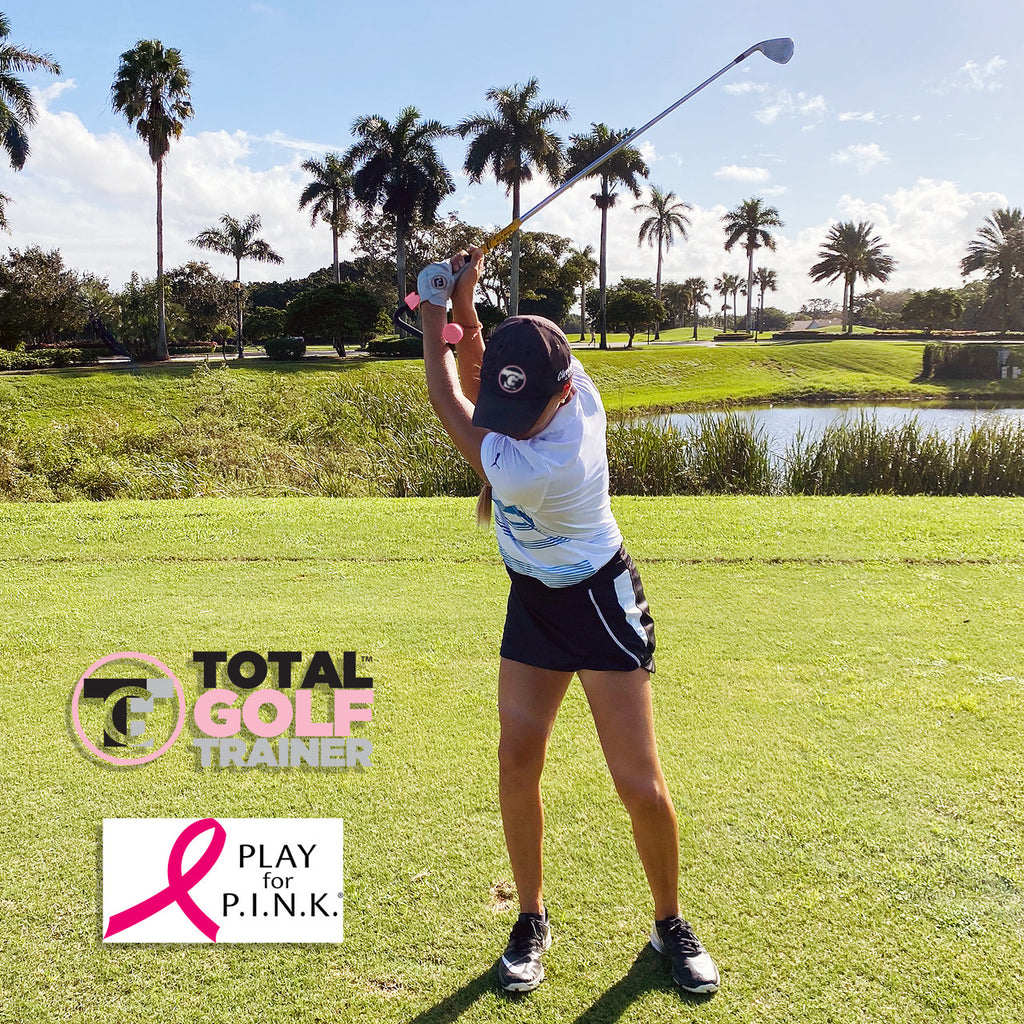 P.I.N.K. Total Golf Trainer 3.0 | TGT PINK | Ladies Golf Swing Training Aid